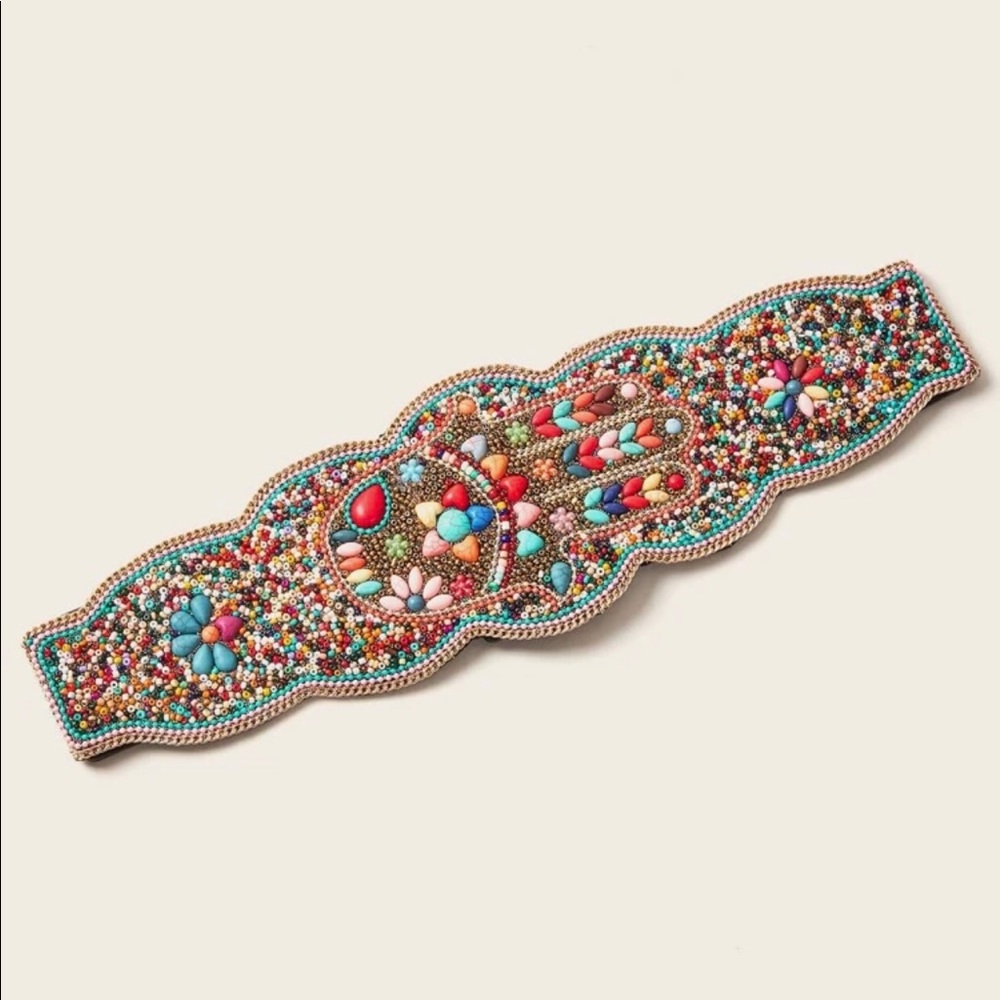 BEADED BELT NWOT - Picture 3 of 7